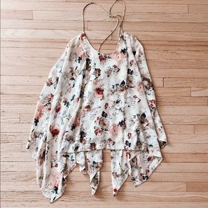 Arc & co fall floral tank medium